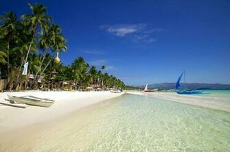 Wallpaper Background Philippines Boracay Beach