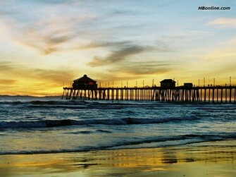 Huntington Beach Desktop Wallpaper