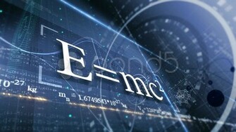 Physics Science Abstract Background With Different Formulas Stock