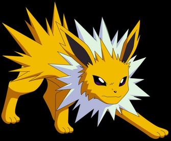 Pokemon Jolteon Wallpaper Black Background