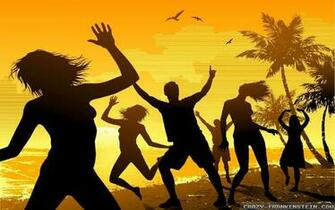 On Sunset Beach Summer Party Wallpaper The Ultimate