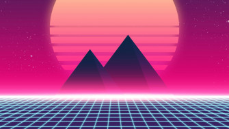 Retro 90s Background Wallpaper