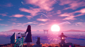 Sunrise Scenery 3d Render Digital Art 4k Wallpaper iPhone HD Phone