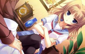 Wallpaper Girl Anime Japanese Tsundere Midori No Uni Image