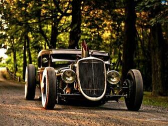 Vintage And Classic Cars HD Wallpaper