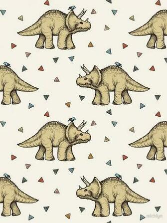 Triceratops Triangles By Micklyn Pattern And Print Love In