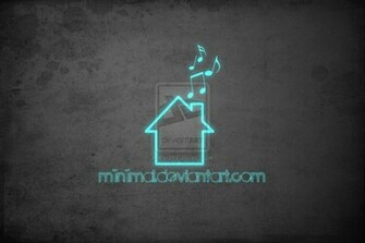 Simple House Music Wallpaper By M1n1mal