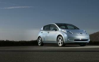 Nissan Leaf Electric Widescreen Wallpaper Desktop