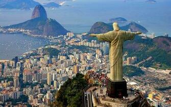 Botafogo Beach In Brazil Wallpaper