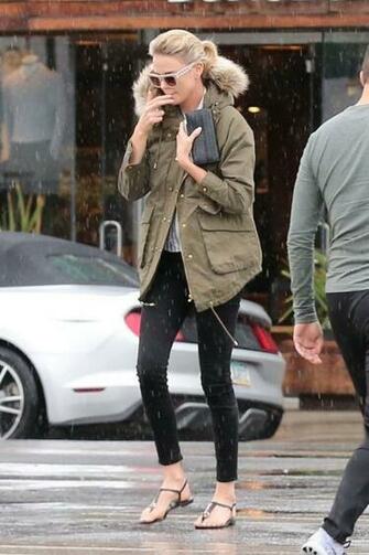Charlize Theron Stills Out And About In Los Angeles