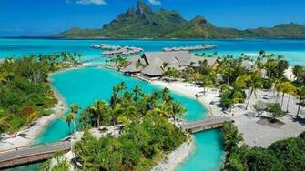 Bora Paradise Island Tahiti French Polynesia High