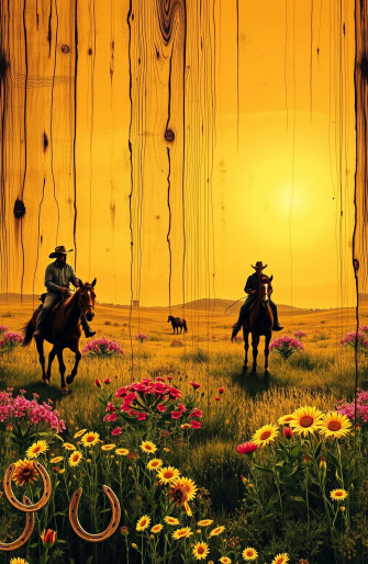 Country Western Wallpaper