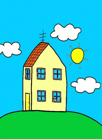 Peppa Pig House Wallpaper