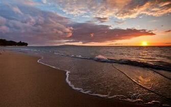 Windows Wallpaper Sunset Sunrise Beach Pre