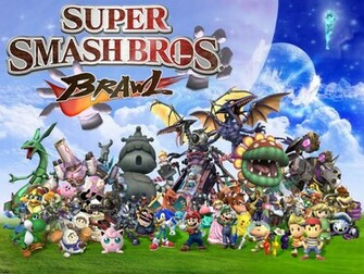 Everyone In Super Smash Bros Brawl