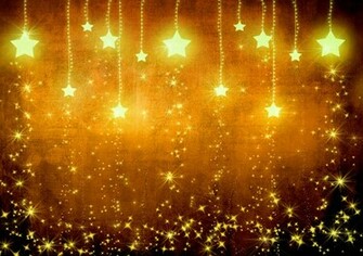 Star Gold Holiday Background Brown Yellow Light Texture