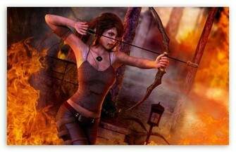 Rise Of The Tomb Raider HD Wallpaper For Standard