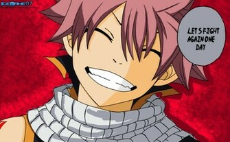 Natsu Dragneel Evil Smile Wallpaper