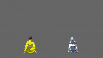 Cyberpunk Edgerunners Lucy David Minimalist 4k Wallpaper iPhone
