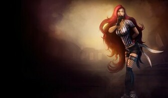 League Of Legends Wallpaper Katarina The Sinister Blade