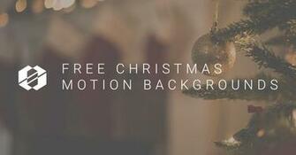 Christmas Motion Background