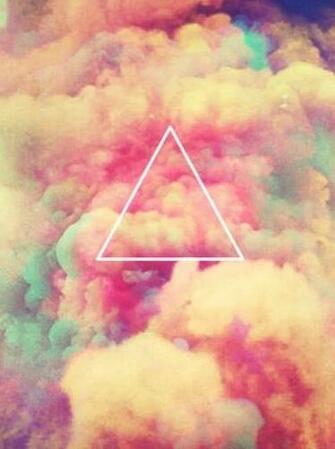 Nubes Hipster Galaxy iPhone 5s And Triangles