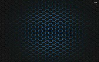 Honeycomb Wallpaper Blue
