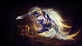 League Of Legends Zed Wallpaper By Soinnes