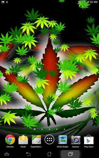 Weed Live Wallpaper Screenshot