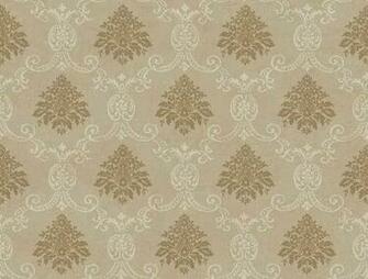 Taupe Document Damask Wallpaper Wall Sticker Outlet