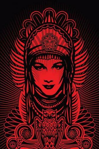 Thumbs Obey iPhone Wallpaper