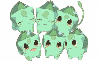 Bulbasaur Chibi Wallpaper Kawaii