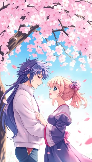 Anime Couple Mobile Wallpaper