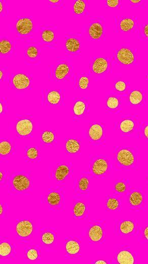 Pink And Gold iPhone Wallpaper Silver Spiral Studio