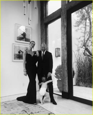 Rosie Huntington Whiteley Shares Cute Family Photos With Jason