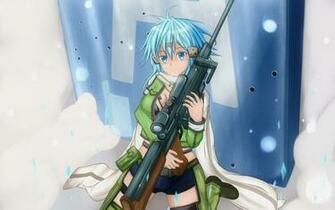 Gun Gale Online Sinon HD Wallpaper Jpg