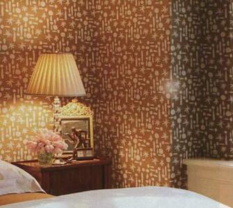 Ellen Mayer On Fabric Wallpaper