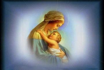 Mother Mary Desktop Wallpaper Christian