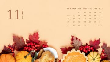 November Calendar HD Wallpaper Net