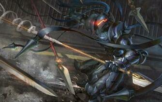 Berserker Fate Zero Wallpaper Anime Black Armor Knight Weapon