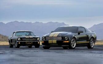 Wallpaper Ford Mustang Gth Old New Desktop HD