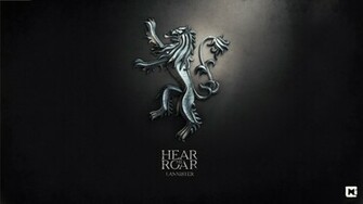 Hear Me Roar Lannister Game Of Thrones Background HD Wallpaper
