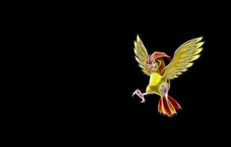 Wallpaper Pokemon Neon Lines Pidgeotto