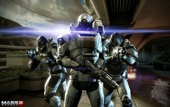 Wallpaper Cerberus Mass Effect Games Picsfab Desktop