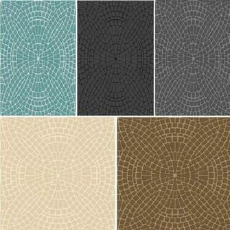 Fine Decor Ceramica Mosaic Stone Tile Effect Embossed Vinyl Wallpaper