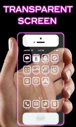 Transparent Phone Screen Live Wallpaper For Your Android
