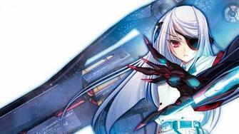 Laura Bodewig Infinite Stratos Anime Girl Wallpaper Eyepatch Red Eyes
