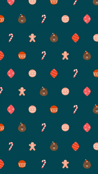 Aesthetic Simple Phone Christmas Wallpaper HD