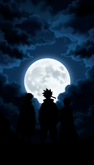 Naruto Dark Phone Wallpaper
