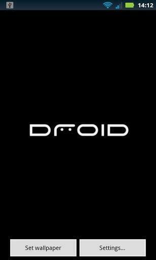 Bigger Droid Eye Robot Live Wallpaper For Android Screenshot